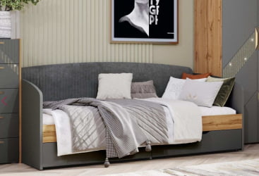 Кровать Монако 902.05 Оникс Десерт серый