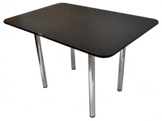 Раздвижной стол Ломберный ХРОМ ЛДСП венге