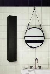 Поворотный шкаф в черном стекле Хоп Шелф Стекло Венге