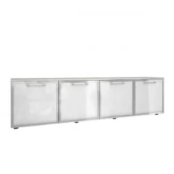 Тумба модульная четырехсекционная YALTA LT-TS 4.6R Снежная Патина