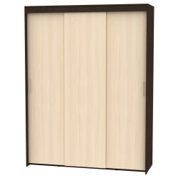 Шкаф-купе T-3-230х175х60(Венге-ДМ-1)