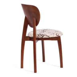 Стул DIAMANTE мягкое сидение бук, 42x42x85см, коричневый, ткань Крекс Беж