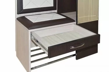 Прихожая Ольга 2 Ясень шимо светлый Венге