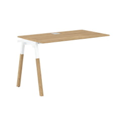 Рабочая станция Forta FIST 1167 Дуб Гамильтон Белый премиум