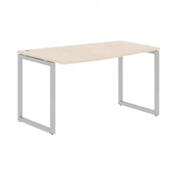 Стол письменный левый XTEN-Q XQCT 149 L Бук Тиара Алюминий