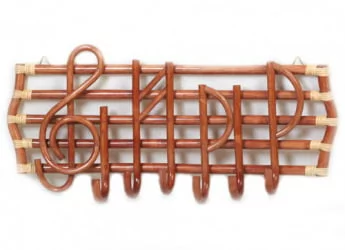 Вешалка Мелодия 25/04 коньяк