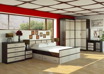 Кровать с ящиком Сакура 1,6 м