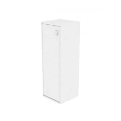 Шкаф средний узкий левый STYLE Л.СУ-2.3 Л Белый