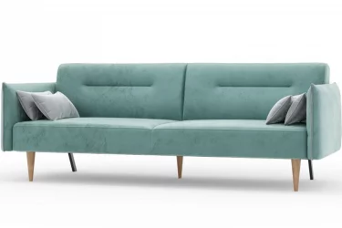 Диван дсп (лдсп) Протей ЛД 309.010.000 Зеленый Светло-серый