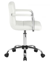 Офисное кресло для персонала DOBRIN TERRY (белый) 2 шт