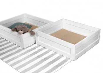 Ящик для детской кровати RooRoom яв-2Р Розовый