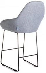 Стул полубарный Kent (ПБ) Грей/Линк