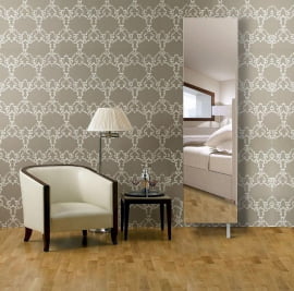 Распашной шкаф в гостиную Драйв Шелф (правый) Беленый дуб