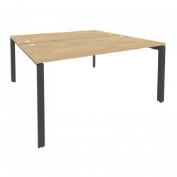 Рабочая станция на П-образном м/к ONIX O.MP-D.RS-2.4.8 Тиквуд Светлый/Антрацит