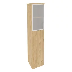 Шкаф высокий узкий левый ONIX O.SU-1.7R(L) Тиквуд Светлый