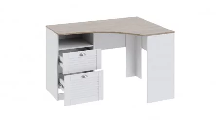Стол с ящиками угловой Ривьера ТД-241.15.03