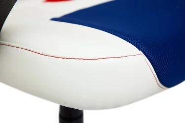 Компьютерное кресло Runner Белый/Синий/Красный