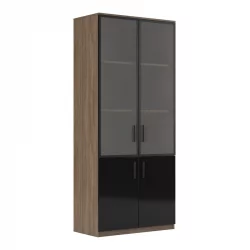 Шкаф для книг ASTI AST33951043 Дуб Черный