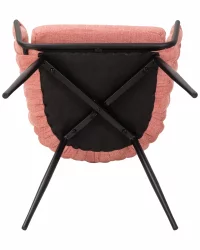 Стул обеденный DOBRIN MATILDA Розовая ткань LAR 275-10