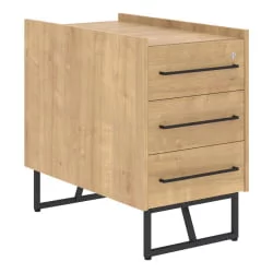 Тумба LOFTIS LLC-3D Дуб Бофорд/Черный