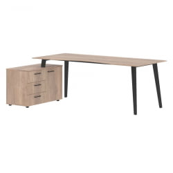 Стол руководителя левый JAY JCT 2013 L Дуб Каньон