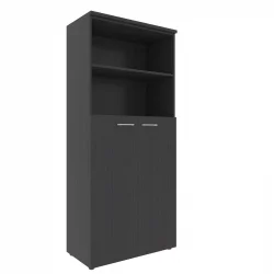 Шкаф для документов с глухими средними дверьми XHC 85.6 Легно Темный