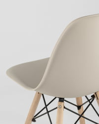 Стул Еамес Стйле ДСВ бежевый 4 шт. комплект (разборный каркас) / Eames Style DSW