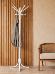 Вешалка напольная В 8Н Белый