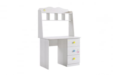 Письменный стол с ящиками Чудо MDW-05 Белый рамух