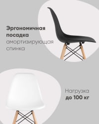 Стул Еамес Стиле ДСВ зеленый (разборный каркас) / Eames Style DSW