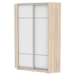 Шкаф-купе ЙА-230х1250-1(ДСС-Белый-Д4Д4) / YA-230х1250-1(ДСС-Белый-D4D4)