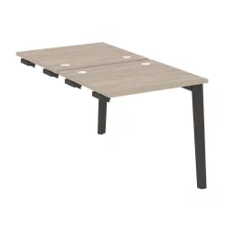 Стол-приставка двойной к опорным элементам ONIX WOOD OW.D.SPR-0.7 Дуб Аттик/Темный