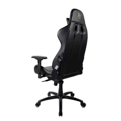 Геймерское кресло Arozzi Verona Signature Black PU Gold Logo