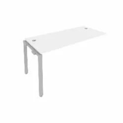 Проходной наборный элемент рабочей станции Metal System Б.ПРС-СП-1.4 Белый/Серый