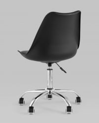 Стул офисный BLOK SN пластиковый черный