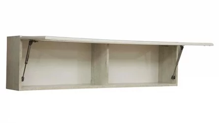 Полка навесная Сохо 32.18 Бетон пайн белый