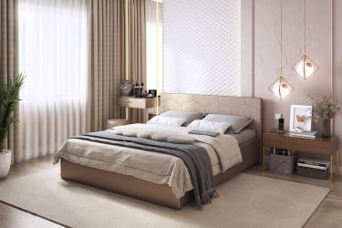 Пуф Рони PM-001.1 бронза (экокожа)