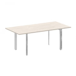 Стол переговорный на П-образном м/к ONIX DIRECT LUX M-O.MP-PRG-19 Денвер светлый