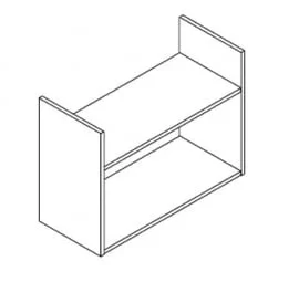 Полка навесная KWS 750 Дуб сонома светлый