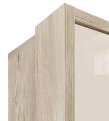 Шкаф трехдверный с зеркалом Кашемир 900.12 Дуб Кронберг/Кашемир