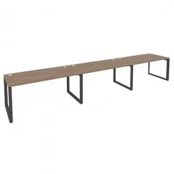 Рабочая станция на О-образном м/к ОНИКС О.МО-РС-3.4.8 Дуб Аризона/Антрацит / ONIX O.MO-RS-3.4.8