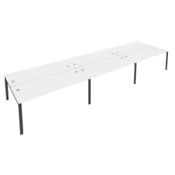 Рабочая станция на 6 раб.места Metal System Б.СМ-6.5 Белый/Антрацит