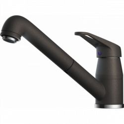 Смеситель Omoikiri Tateyama-S-Dc/Латунь/Гранит/Темный Шоколад