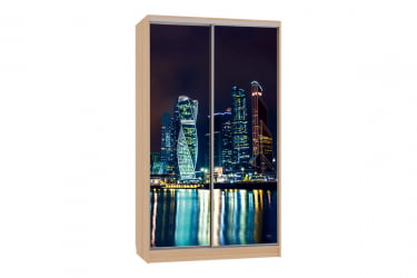 Шкаф-купе Рио 7-600 07 СК-04Р18 дуб сонома / SK-04R18