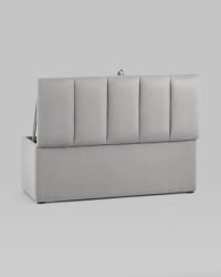 Банкетка Нильсон 2 велюр Серый