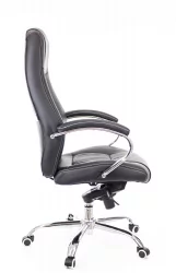 Кресло руководителя Kron M экокожа Черный