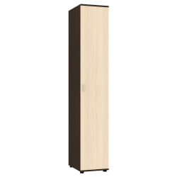 Шкаф распашный Алиса (Х2) 2230х400х540 ручка скоба 96мм (Венге-ДМ) / (H2)