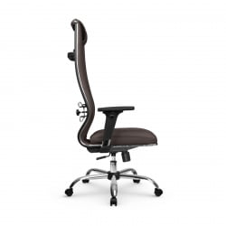 Кресло руководителя Мetta L 1m 50M/2D Infinity Easy Clean (MPES) Комплект 5 Темно-коричневое
