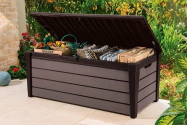 Сундук классический BRUSHWOOD STORAGE BOX 455 L  Коричневый-графит