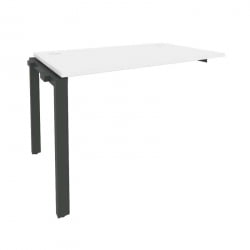Наборный элемент рабочей станции на П-образном м/к ONIX O.MP-1.NRS-2.7 Белый Бриллиант/Антрацит